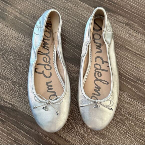 Sam Edelman Felicia Leather Ballet Flats - Picture 1 of 6